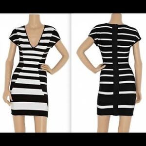 Herve Leger mini bandage dress